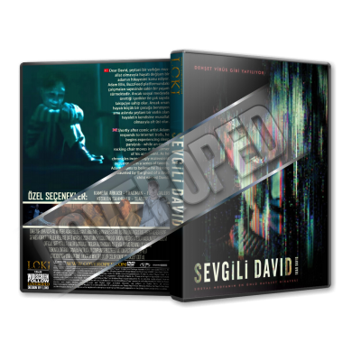 Sevgili David - Dear David - 2023 Türkçe Dvd Cover Tasarımı